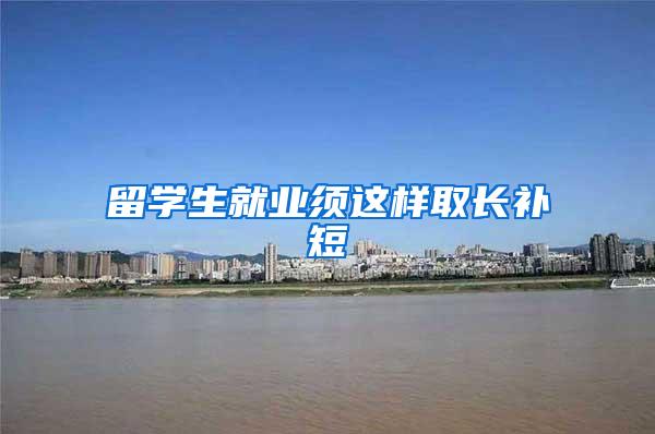 留学生就业须这样取长补短