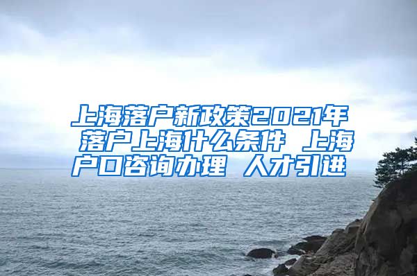 上海落户新政策2021年 落户上海什么条件 上海户口咨询办理 人才引进