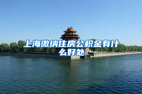 上海缴纳住房公积金有什么好处