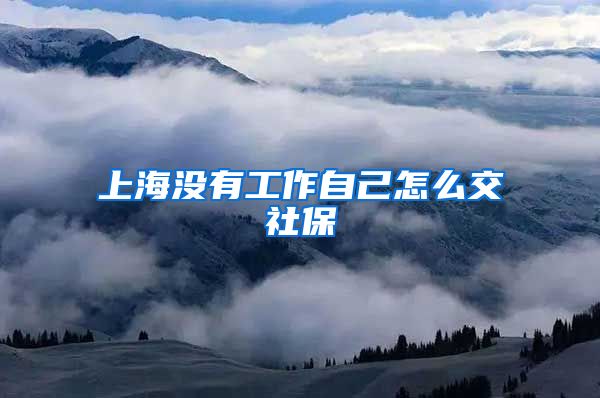 上海没有工作自己怎么交社保