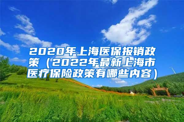 2020年上海医保报销政策（2022年最新上海市医疗保险政策有哪些内容）