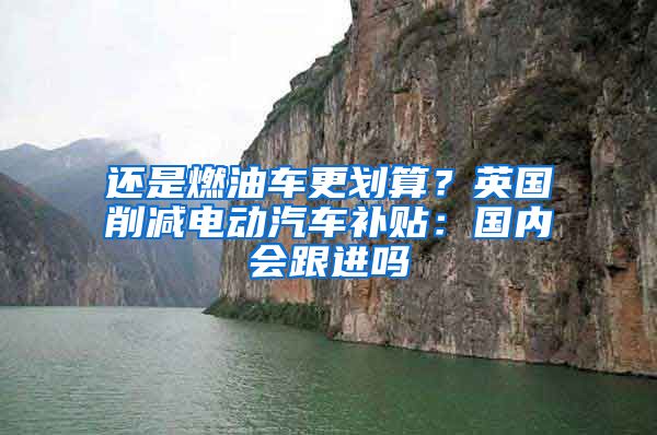 还是燃油车更划算？英国削减电动汽车补贴：国内会跟进吗